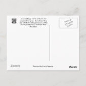 Reduviid Assassin Bug Briefkaart (Achterkant)