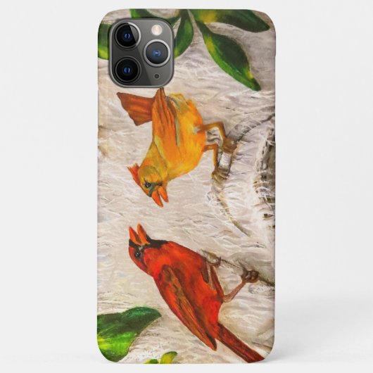Redvogels Zingend op liefde Case-Mate iPhone Case (Achterkant)