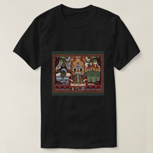 Redwall Tapestry - Martin The Warrior - IK BEN DAT T-shirt (Design voorkant)