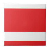 RedWhite-keramische tegel Tegeltje (Voorkant)