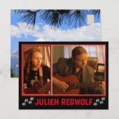 REDWOLF 2 BRIEFKAART (Voorkant / Achterkant)