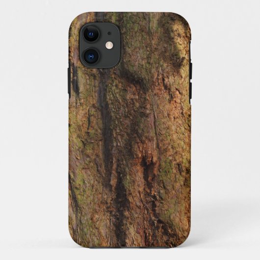 Redwood Bark Photo Texture Case-Mate iPhone Case (Achterkant)