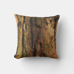 Redwood Bark Photo Texture Kussen