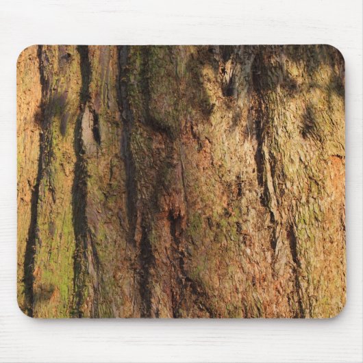 Redwood Bark Photo Texture Muismat (Voorkant)