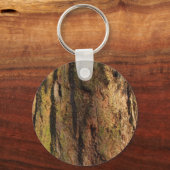 Redwood Bark Photo Texture Sleutelhanger (Voorkant)