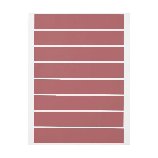 Redwood Basic Colorful Adreslabel Wikkel (Vel)