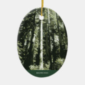 Redwood Christmas Tree Ornament (Voorkant)