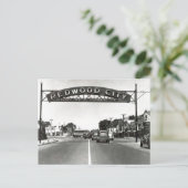 Redwood City 150e Jubileum Briefkaart (Staand voorkant)