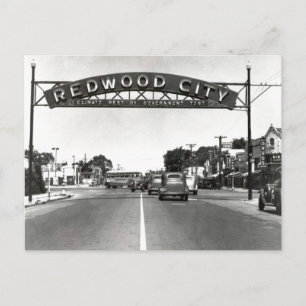 Redwood City 150e Jubileum Briefkaart