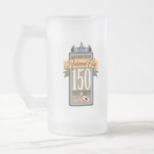 Redwood City 150e Jubileum Matglas Bierpul (Links)