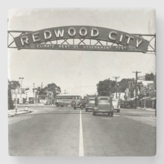 Redwood City 150e Jubileum Stenen Onderzetter