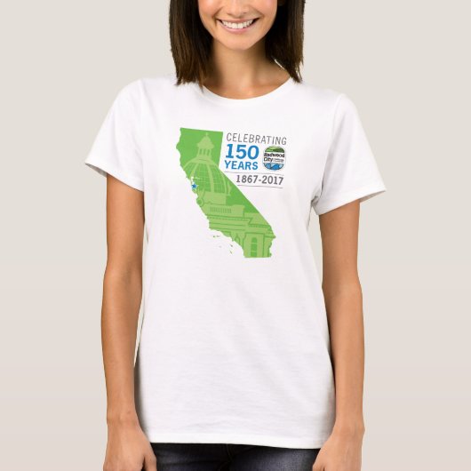 Redwood City 150e Jubileum T-shirt (Voorkant)