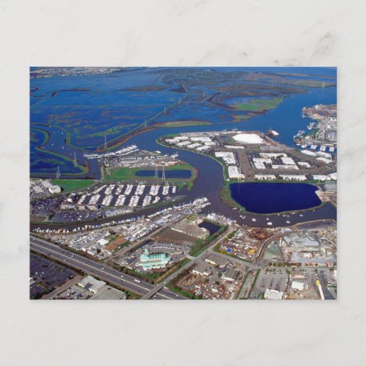Redwood City Port Briefkaart (Voorkant)