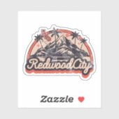 Redwood City Sticker (Vel)