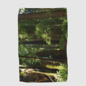 Redwood en Ferns in Redwood National Park Golfhanddoek (Voorkant)