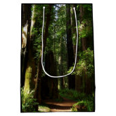 Redwood en Ferns in Redwood National Park Medium Cadeauzakje (Achterkant)