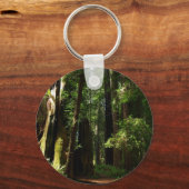 Redwood en Ferns in Redwood National Park Sleutelhanger (Voorkant)
