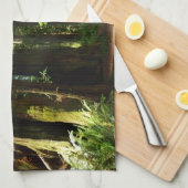 Redwood en Ferns in Redwood National Park Theedoek (Quarter Fold)