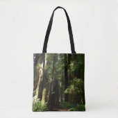 Redwood en Ferns in Redwood National Park Tote Bag (Voorkant)