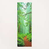Redwood Forest Misty Tranquility Ontwerp Yogamat (Voorkant)