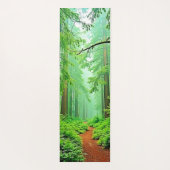 Redwood Forest Misty Tranquility Ontwerp Yogamat (Achterkant)