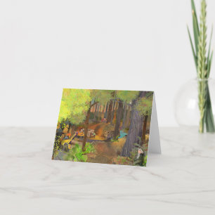 Redwood Forest - Vroege Dagen Kaart