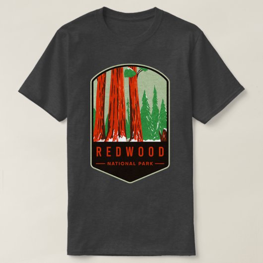 Redwood National and State Park T-shirt (Design voorkant)