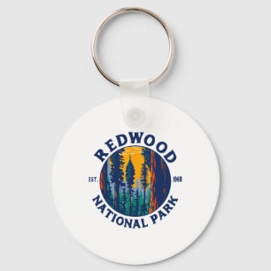 Redwood National And State Parks Ca Californië Uit Sleutelhanger