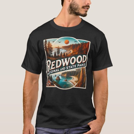 Redwood National en State Parks T-shirt (Voorkant)