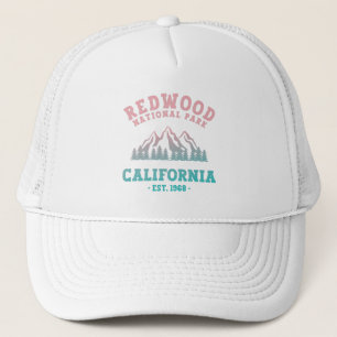Redwood National Park California Gradient Trucker Pet