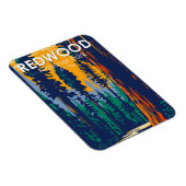 Redwood National Park California  Magneet (Rechterzijde)