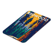 Redwood National Park California  Magneet (Linkerzijde)