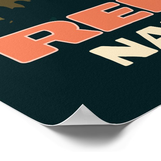 Redwood National Park California Trees Poster (Hoek)