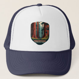 Redwood National Park California Trees Trucker Pet