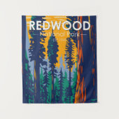 Redwood National Park California  Wandkleed (Voorkant)