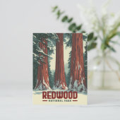 Redwood National Park,  Californië Briefkaart (Staand voorkant)