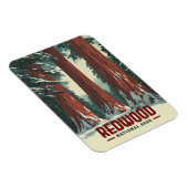 Redwood National Park,  Californië Magneet (Rechterzijde)