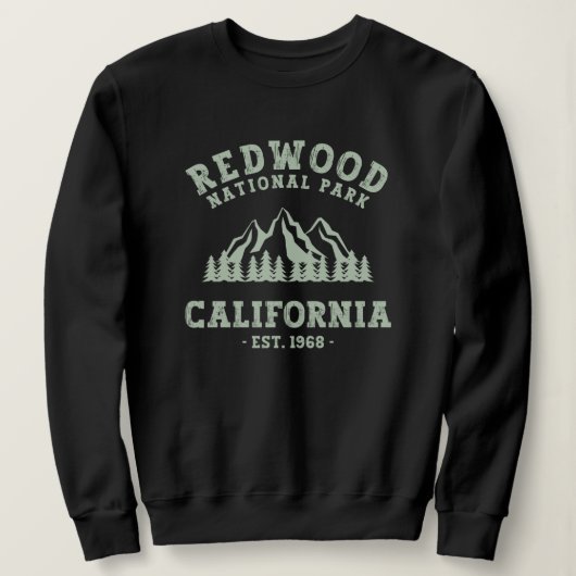 Redwood National Park Californië Trui (Design voorkant)