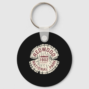 Redwood National Park Californië Wandel Souvenir G Sleutelhanger