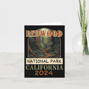  Redwood National Park Californië Wandelen Ca Kaart