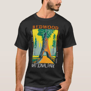 Redwood National Park Chandelier Distress T-shirt
