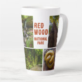 Redwood National Park Foto Latte Mok (Rechterhoek)