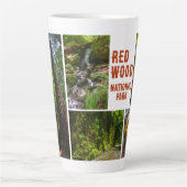 Redwood National Park Foto Latte Mok (Voorkant)