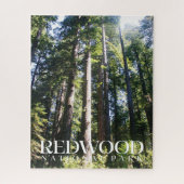 Redwood National Park Jigsaw Puzzel (Verticaal)