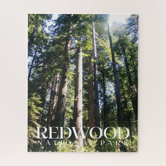 Redwood National Park Jigsaw Puzzel (Verticaal)