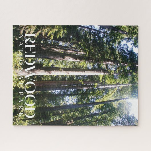 Redwood National Park Jigsaw Puzzel (Horizontaal)