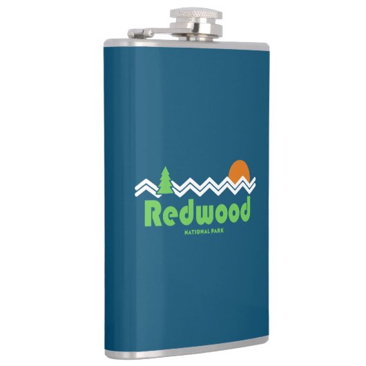 Redwood National Park Retro Heupfles (Rechts)