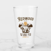 Redwood National Park Vinateg Landscape Glas (Voorkant)