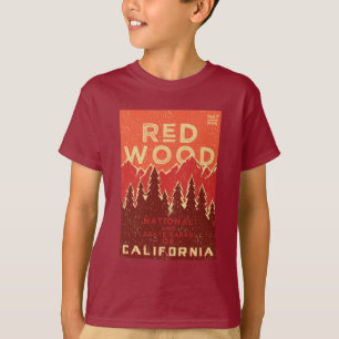Redwood National Park Vintage Poster T-shirt