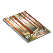 Redwood National Park | Waterverf Travel Art Notitieboek (Rechterzijde)